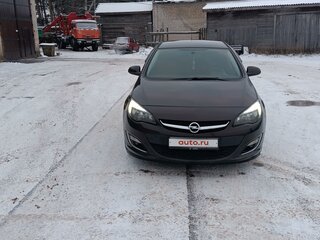 2013 Opel Astra J Рестайлинг, коричневый, 950000 рублей, вид 4