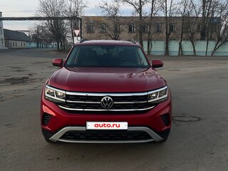 2021 Volkswagen Atlas I Рестайлинг, красный, 2340000 рублей, вид 5