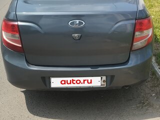 2015 Lada (ВАЗ) Granta I, серый, 500000 рублей, вид 2