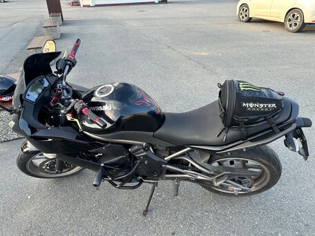 2009 Kawasaki Ninja 650, чёрный, 440000 рублей, вид 3