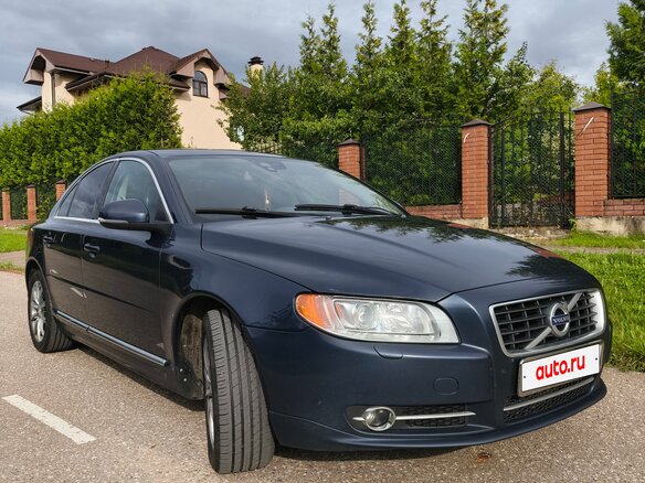 2011 Volvo S80 II Рестайлинг, синий, 1350000 рублей - вид 2