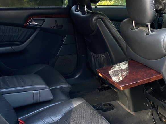 2001 Mercedes-Benz S-Класс 320 Long IV (W220), чёрный - вид 13