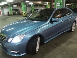 2012 Mercedes-Benz E-Класс 200 7G-Tronic IV (W212, S212, C207), голубой, 1650000 рублей, вид 1