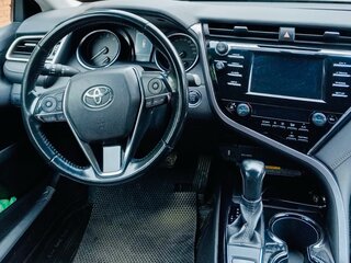2019 Toyota Camry VIII (XV70), чёрный, 2800000 рублей, вид 4
