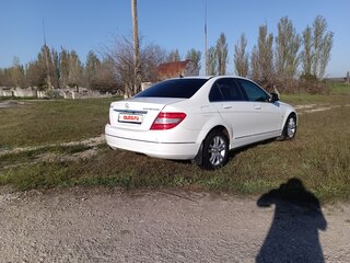 2007 Mercedes-Benz C-Класс 180 Kompressor III (W204), белый, 1200000 рублей, вид 5