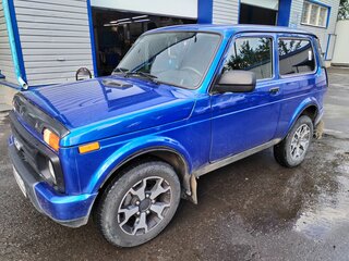 2019 Lada (ВАЗ) 2121 (4x4) I Рестайлинг (2020), синий, 750000 рублей, вид 1