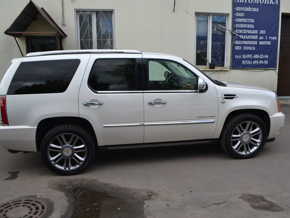 2012 Cadillac Escalade III, белый - вид 9