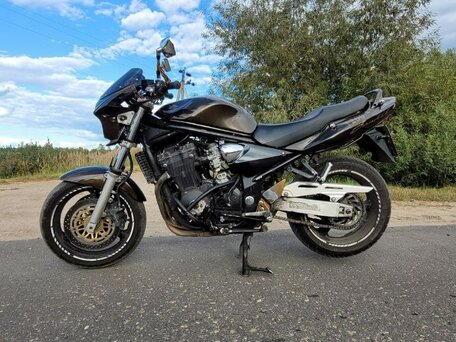2004 Suzuki Bandit 1200, зелёный, 340000 рублей, вид 3