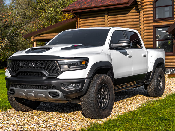 2021 Ram 1500 Crew Cab TRX V, белый