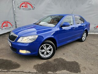 2010 Skoda Octavia II (A5) Рестайлинг, синий, 879000 рублей, вид 2
