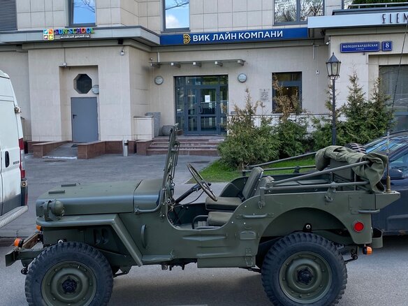 1942 Willys MB, зелёный - вид 28