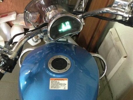 2006 Hyosung Aquila GV650, голубой, 750000 рублей, вид 3