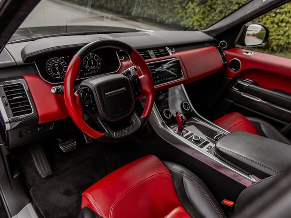 2021 Land Rover Range Rover Sport SVR II Рестайлинг, чёрный, 7350000 рублей - вид 14
