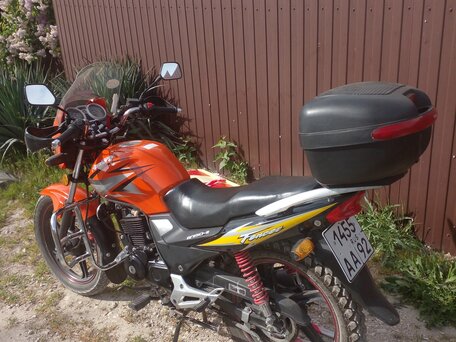 2012 Geon X-Ride 125, оранжевый, 80000 рублей, вид 4