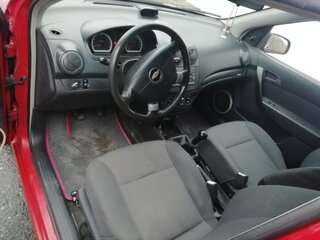 2008 Chevrolet Aveo I Рестайлинг, красный, 430000 рублей, вид 5