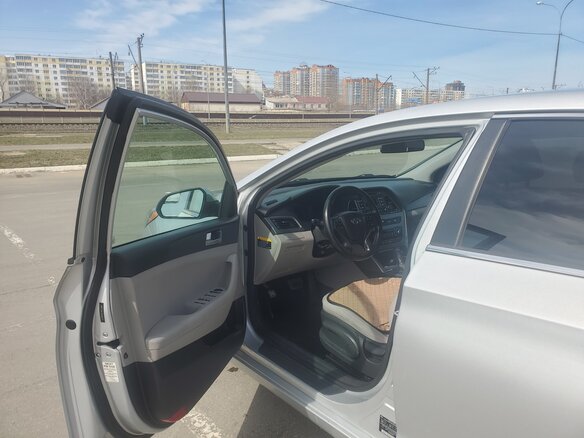 2015 Hyundai Sonata VII (LF), серый, 1300000 рублей - вид 7