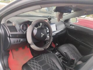 2008 Mitsubishi Lancer X, серебристый, 650000 рублей, вид 3