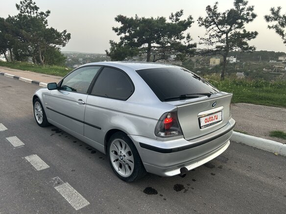 2002 BMW 3 серии Compact 318i IV (E46) Рестайлинг, серебристый, 700000 рублей - вид 7