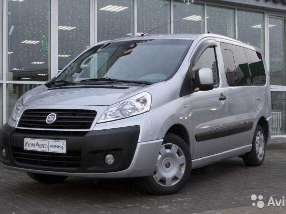 2010 Fiat Scudo II, серебристый