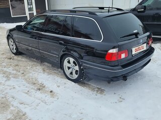 2002 BMW 5 серии 520i IV (E39) Рестайлинг, чёрный, 900000 рублей, вид 3