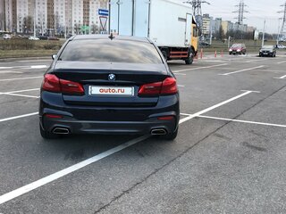 2019 BMW 5 серии 520d VII (G30/G31/G38), чёрный, 3600000 рублей, вид 3