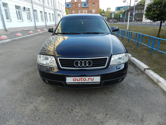 2001 Audi A6 II (C5) Рестайлинг, синий - вид 2