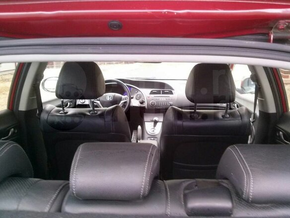 2008 Honda Civic VIII, красный - вид 1