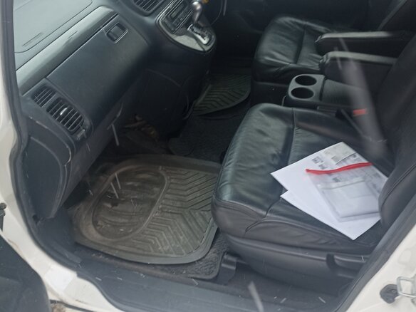 2003 Honda Odyssey II Рестайлинг, белый, 460000 рублей - вид 14