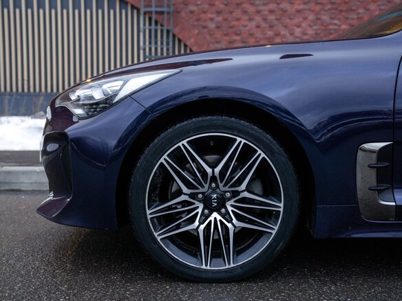 2021 Kia Stinger I Рестайлинг, синий - вид 14