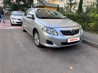 2008 Toyota Corolla X (E140, E150), серебристый, 580000 рублей, вид 2