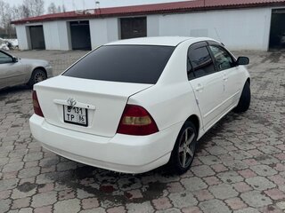 2002 Toyota Corolla IX (E120, E130), белый, 385000 рублей, вид 3