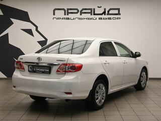 2010 Toyota Corolla X (E140, E150) Рестайлинг, белый, 999000 рублей, вид 4