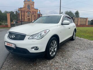 2010 Infiniti EX37 I (J50), белый, 1550000 рублей, вид 1