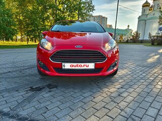 2016 Ford Fiesta Mk6 Рестайлинг, красный, 910000 рублей, вид 3