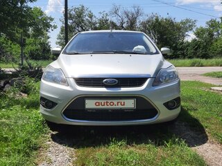 2008 Ford Focus II Рестайлинг, серебристый, 730000 рублей, вид 1