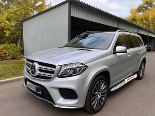 2016 Mercedes-Benz GLS 500 I (X166), серебристый, 4500000 рублей, вид 2