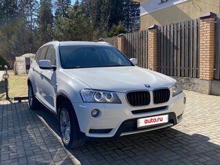 2014 BMW X3 20i xDrive II (F25), белый, 1490000 рублей, вид 2
