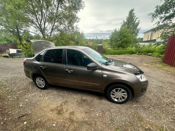 2017 Lada (ВАЗ) Granta I, коричневый, 550000 рублей - вид 1