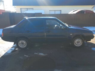 1998 Lada (ВАЗ) 21099, синий, 60000 рублей, вид 3