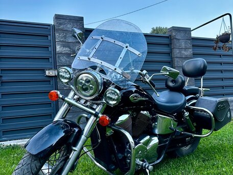 2002 Honda Shadow 750, чёрный, 425000 рублей, вид 2