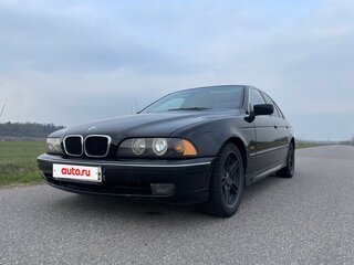 1997 BMW 5 серии 520i IV (E39), чёрный, 480000 рублей, вид 4