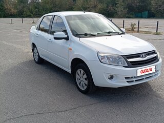 2013 Lada (ВАЗ) Granta I, белый, 550000 рублей, вид 2