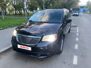 2012 Chrysler Voyager Grand V Рестайлинг, чёрный, 1370000 рублей, вид 2