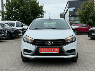 2015 Lada (ВАЗ) Vesta I, белый, 799000 рублей, вид 2