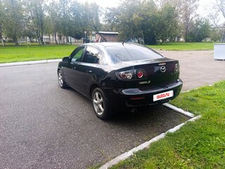 2007 Mazda 3 I (BK) Рестайлинг, чёрный, 600000 рублей, вид 4