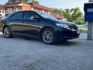 2012 Toyota Corolla X (E140, E150) Рестайлинг, чёрный, 1100000 рублей, вид 1