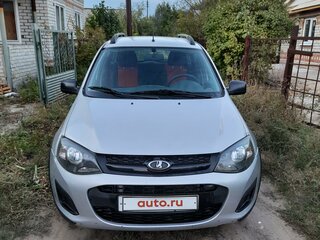 2014 Lada (ВАЗ) Kalina Cross II, серебристый, 490000 рублей, вид 1
