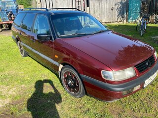 1995 Volkswagen Passat B4, красный, 195000 рублей, вид 2