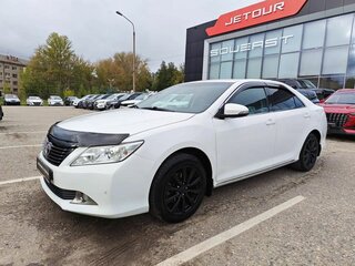 2014 Toyota Camry VII (XV50), белый, 1629000 рублей, вид 2