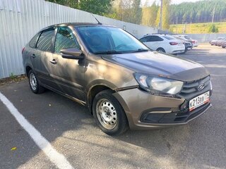2019 Lada (ВАЗ) Granta I Рестайлинг, коричневый, 355000 рублей, вид 4